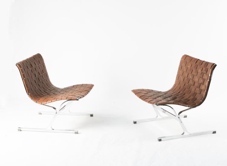 Bild 2 zu Objekt, Two 'PLR 1' easy chairs, 1968, Ross Franklin Littell, ICF Cadsana, Mailand, 131B 521
