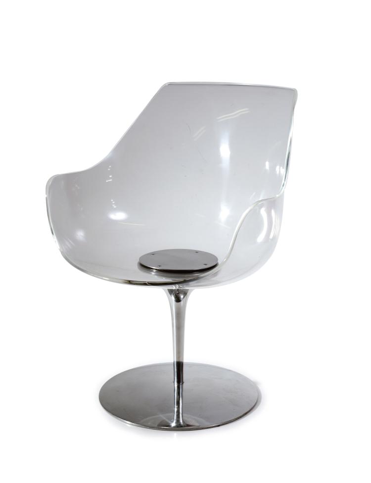 Hauptbild zu Objekt, 'Champagne' chair, 1957, Erwine Laverne, Formes Nouvelles, Paris, 131B 434