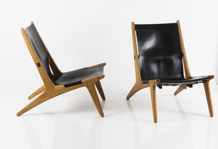 Bild 1 zu Objekt, Two '204 - Hunting chairs', 1954, Uno Kristiansson, Luxus, Vittsj&ouml;, 131B 383