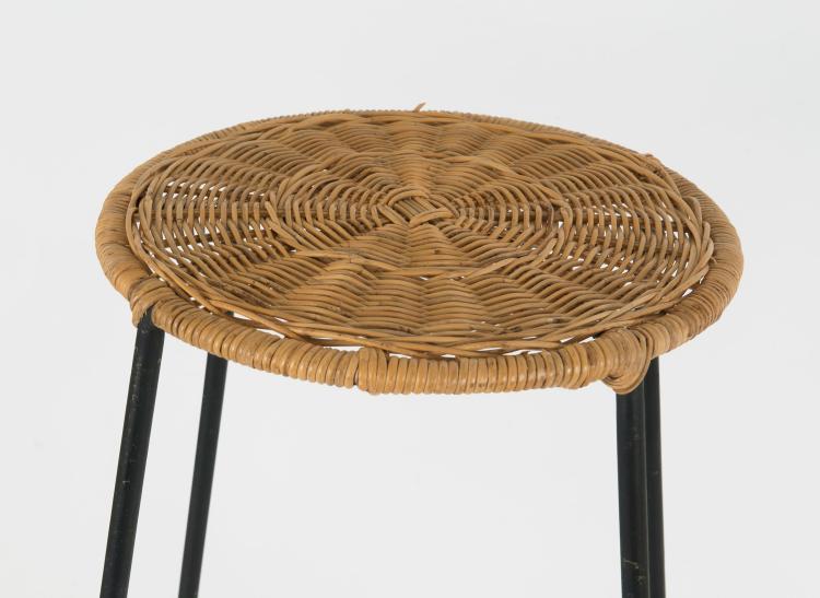 Bild 2 zu Objekt, Two bar stools, 1950s, Kerstin H&ouml;rlin-Holmquist, Nordiska Kompaniet (NK), Stockholm, 131B 357