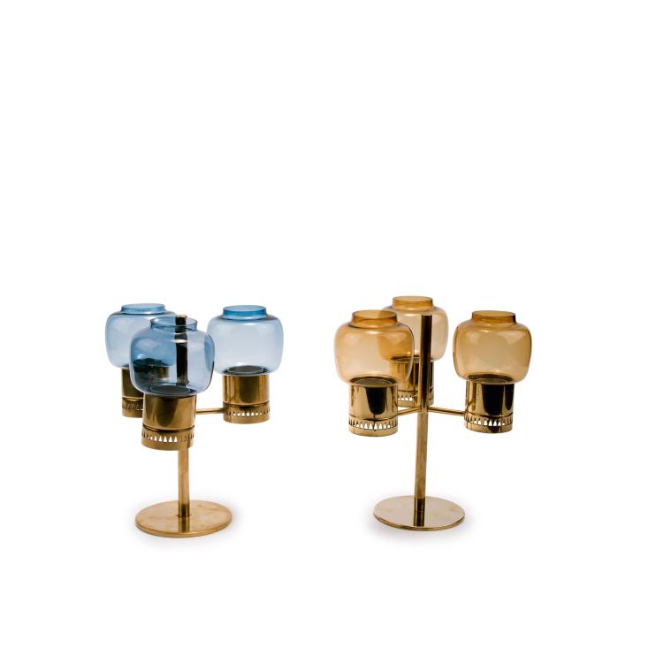 Hauptbild zu Objekt, Two 'L 67' lanterns, 1960s, Hans-Agne Jakobsson, Hans-Agne Jakobsson AB, Markaryd, 131B 489