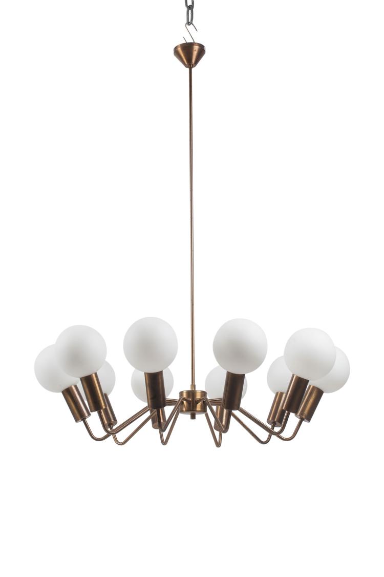 Hauptbild zu Objekt, Ceiling light, 1950s, &Ouml;rsj&ouml; Belysning AB, Nybro, 131B 352