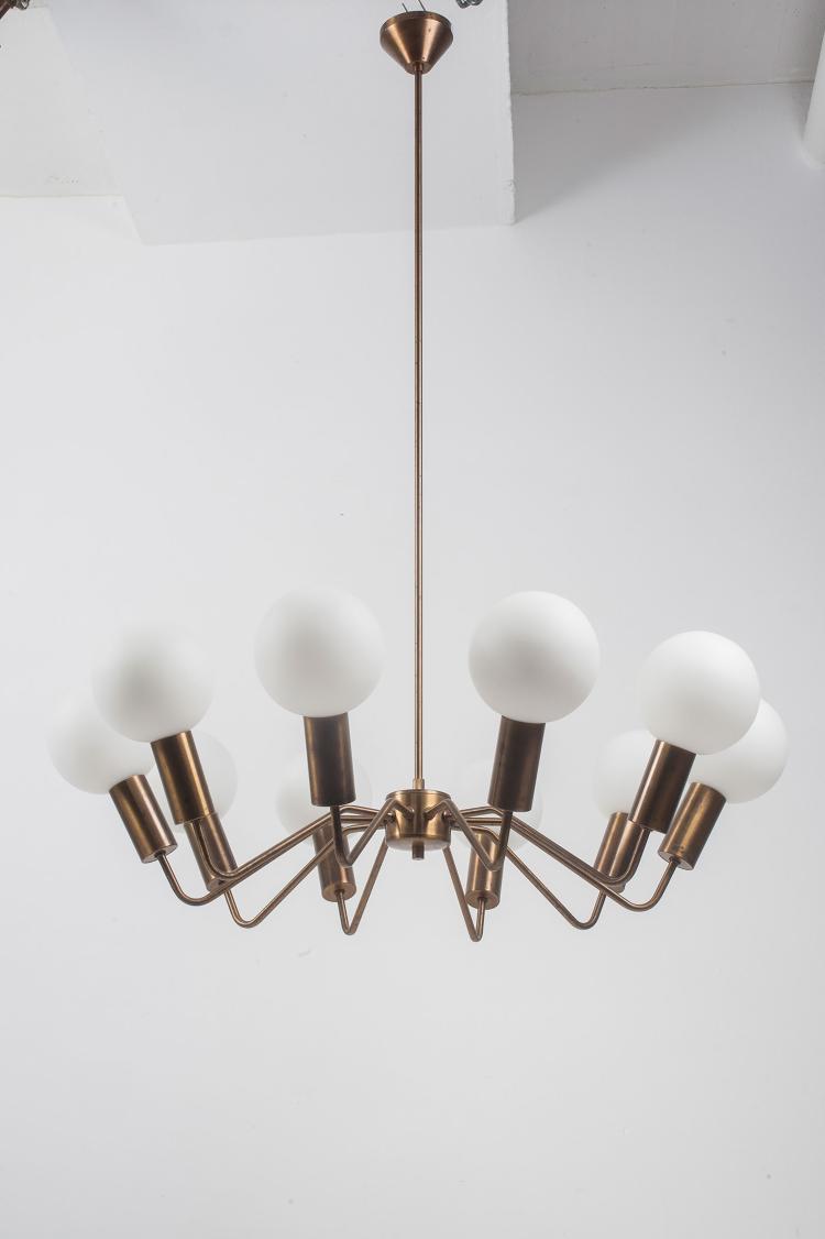 Bild 2 zu Objekt, Ceiling light, 1950s, &Ouml;rsj&ouml; Belysning AB, Nybro, 131B 352