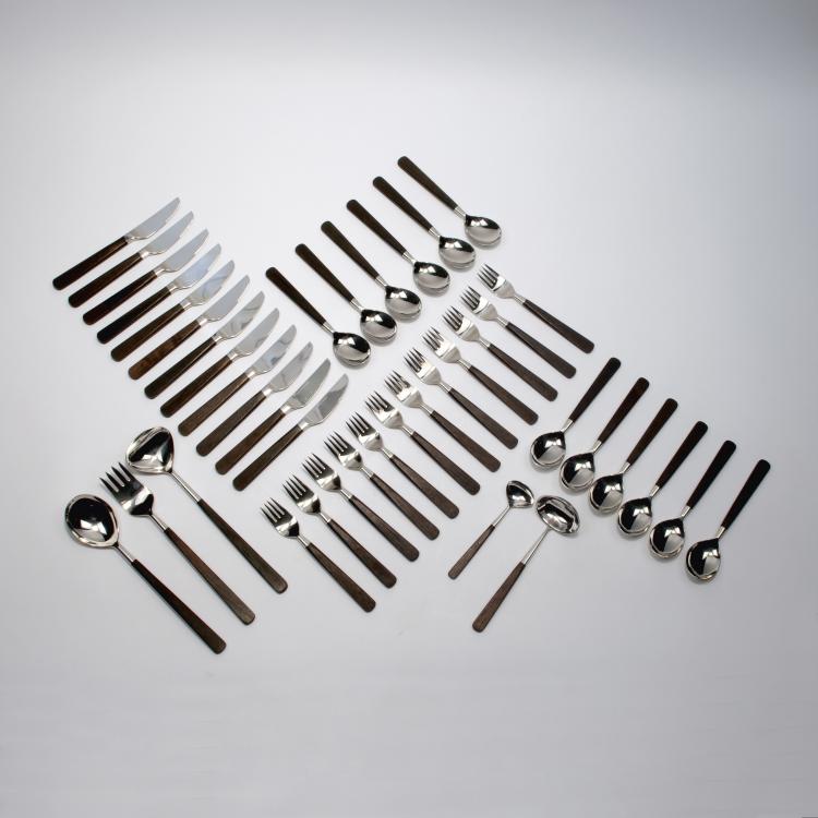 Hauptbild zu Objekt, 'Lion De Luxe' flatware, 1958, Bertel Gardberg, Hackman Oy, Helsinki, 131B 460