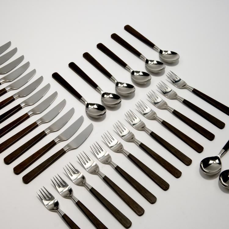 Bild 1 zu Objekt, 'Lion De Luxe' flatware, 1958, Bertel Gardberg, Hackman Oy, Helsinki, 131B 460