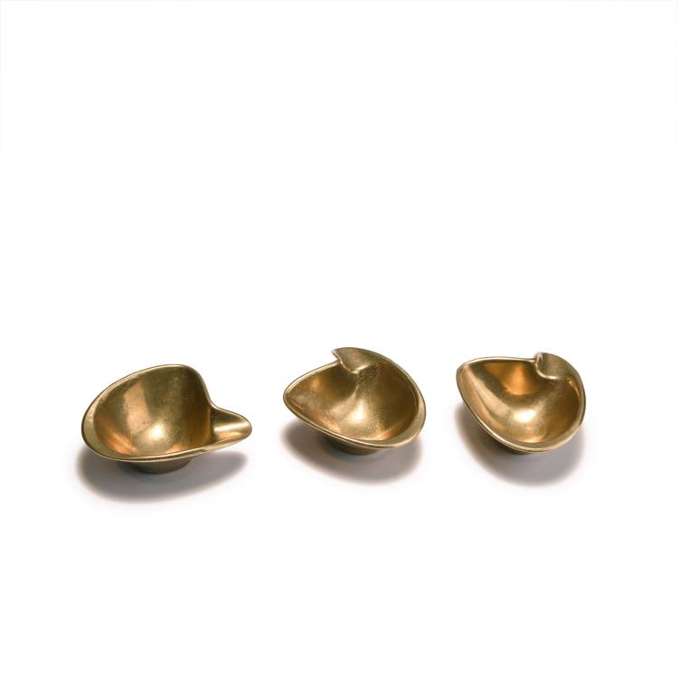 Hauptbild zu Objekt, Three ashtrays, 1950s, Deutschland, 131B 466