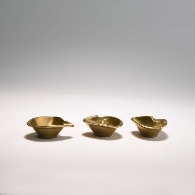 Bild 1 zu Objekt, Three ashtrays, 1950s, Deutschland, 131B 466