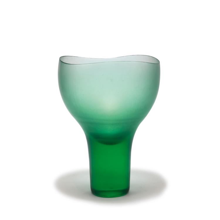 Hauptbild zu Objekt, 'Battuto' vase, c1957, Tobia Scarpa, Venini & C., Murano, 131C 635