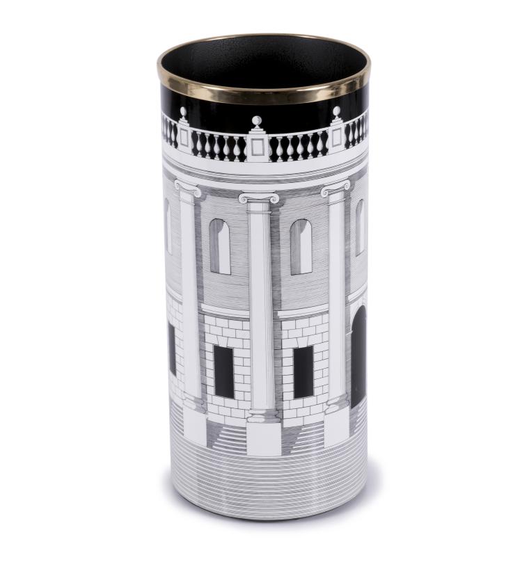 Hauptbild zu Objekt, 'Casa con colonne' umbrella stand, 1950/60s / 1993, Piero Fornasetti, Fornasetti, Mailand, 131A 195