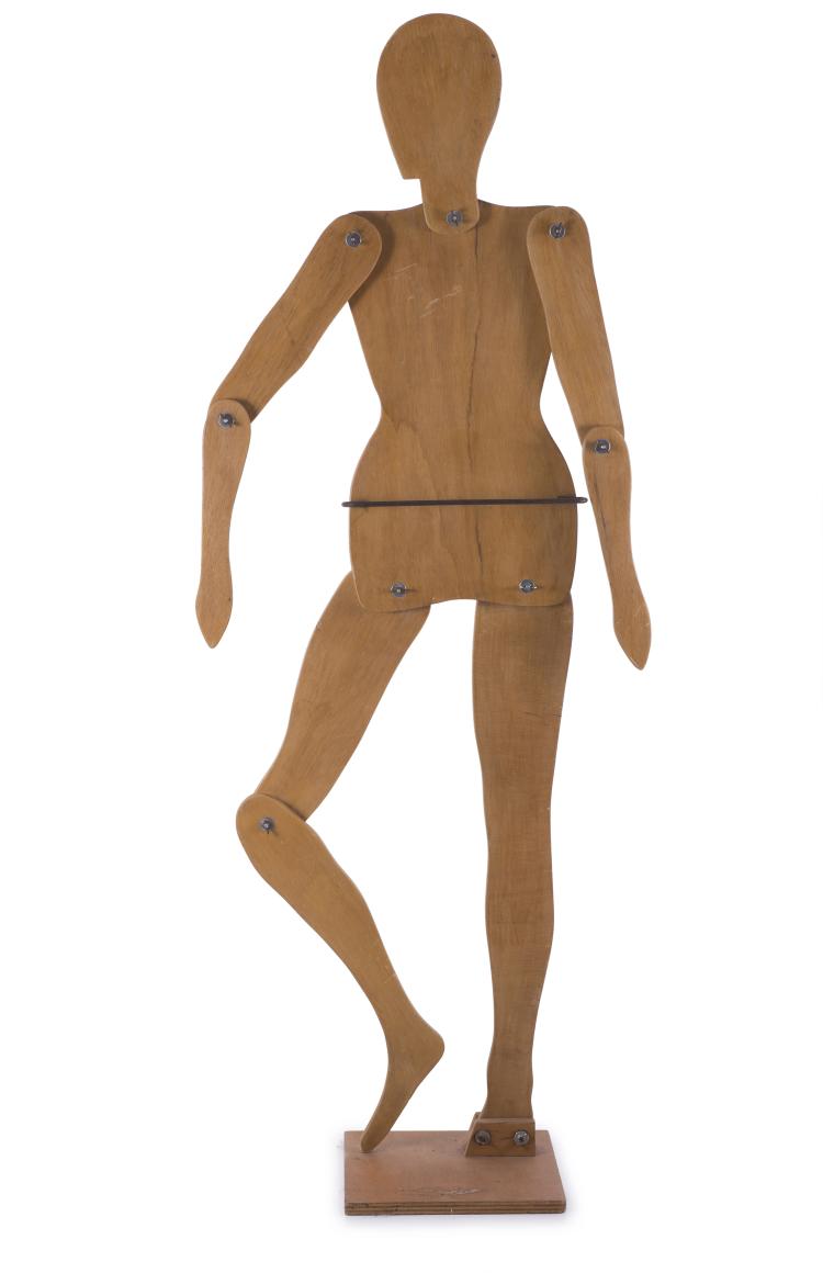 Hauptbild zu Objekt, Coat rack / mannequin, c1970, Italien, 131A 174