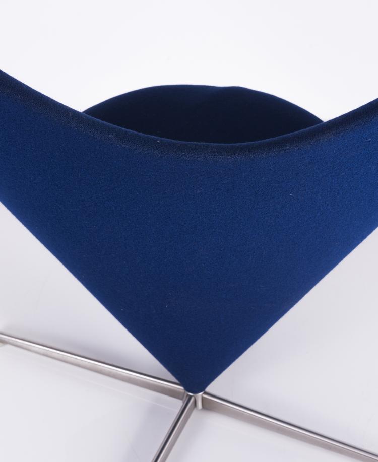 Bild 6 zu Objekt, Sessel 'K3' - 'Herzt&uuml;te', 1958, Verner Panton, Plus-linje, Kopenhagen, 131B 447