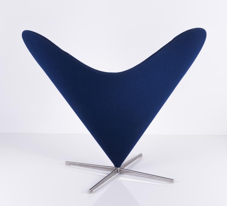 Bild 7 zu Objekt, Sessel 'K3' - 'Herzt&uuml;te', 1958, Verner Panton, Plus-linje, Kopenhagen, 131B 447
