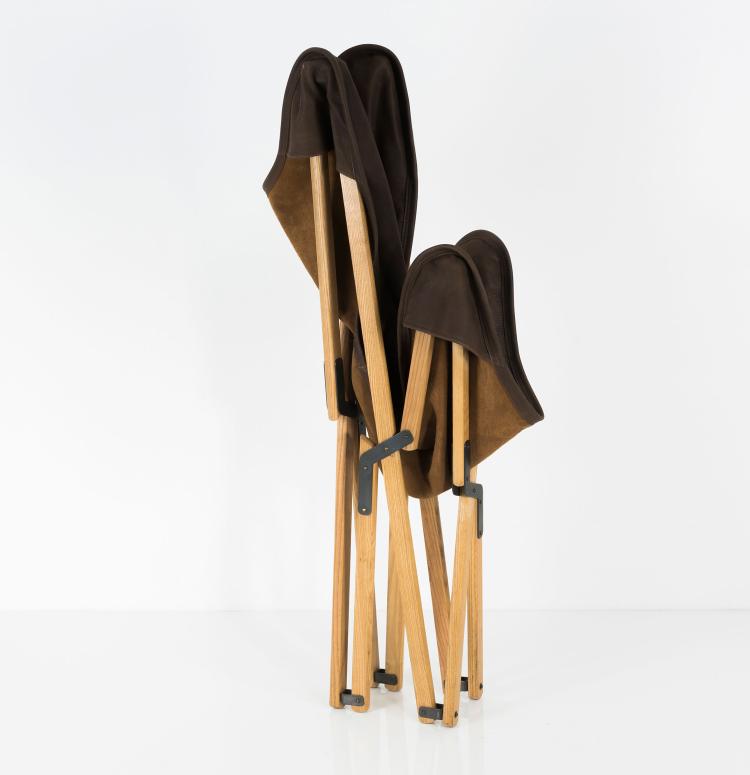 Bild 1 zu Objekt, 'Tripolina' folding chair, 1930s, Vittoriano Vigan&ograve;, Italien, 131A 6