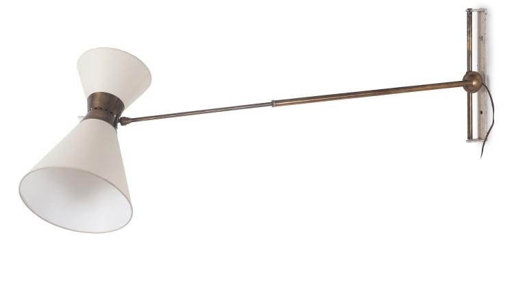 Hauptbild zu Objekt, Adjustable wall light, 1950s, Hilde Geyer - Raak, Deutschland, 131B 356