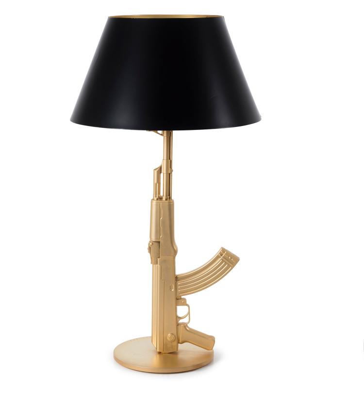 Hauptbild zu Objekt, 'Kalashnikov AK-47' table light, c2005, Philippe Starck, Flos, Mailand, 131B 587
