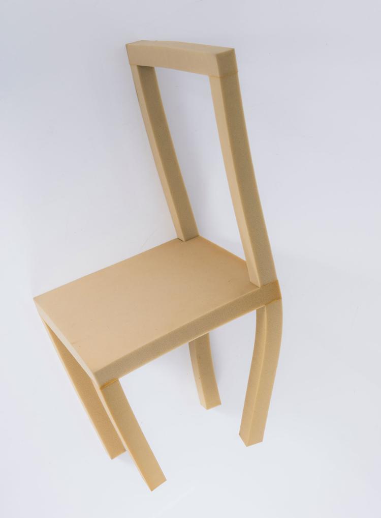 Bild 2 zu Objekt, 'Foam chair' sculpture, 2011, Stefan Wewerka, Wewerka, Stefan, 131B 415