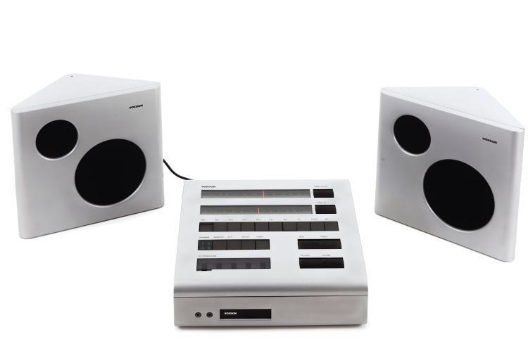 Hauptbild zu Objekt, 'MC 1' stereo system with 2 'BMC 1' loudspeakers, 1974, Rodolfo Bonetto, Voxson, Rom, 131A 97