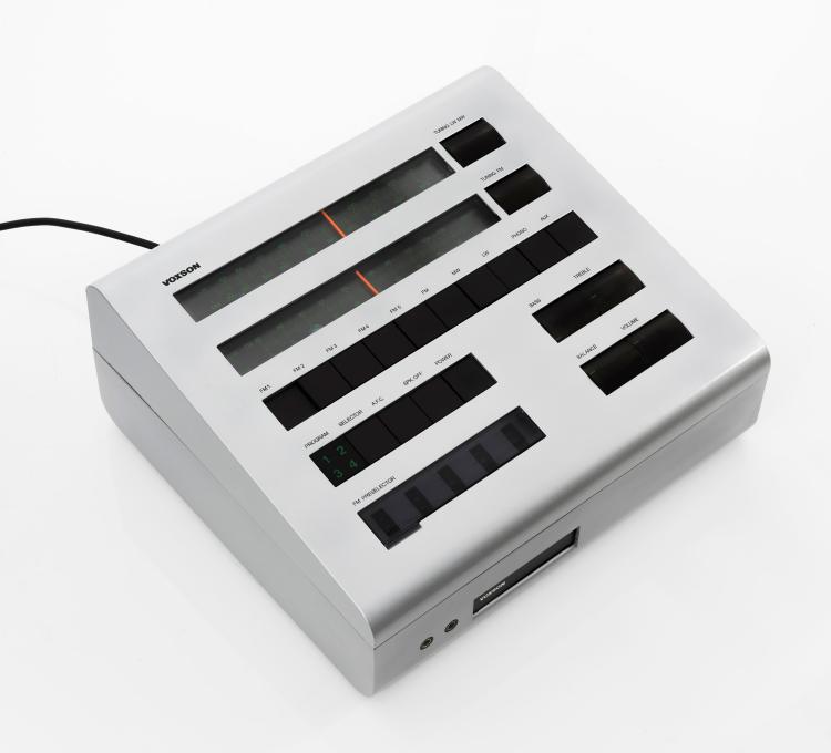 Bild 2 zu Objekt, 'MC 1' stereo system with 2 'BMC 1' loudspeakers, 1974, Rodolfo Bonetto, Voxson, Rom, 131A 97