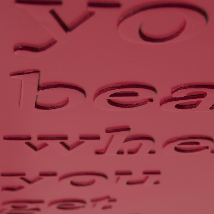 Bild 1 zu Objekt, "You're beautiful when you get mad", 1990s, Schweiz, 131B 413