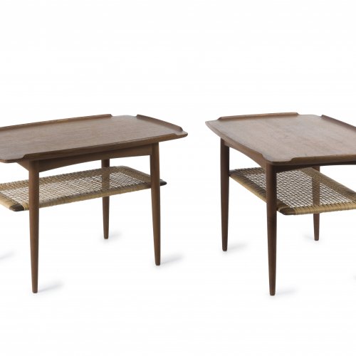Two side tables, c1955