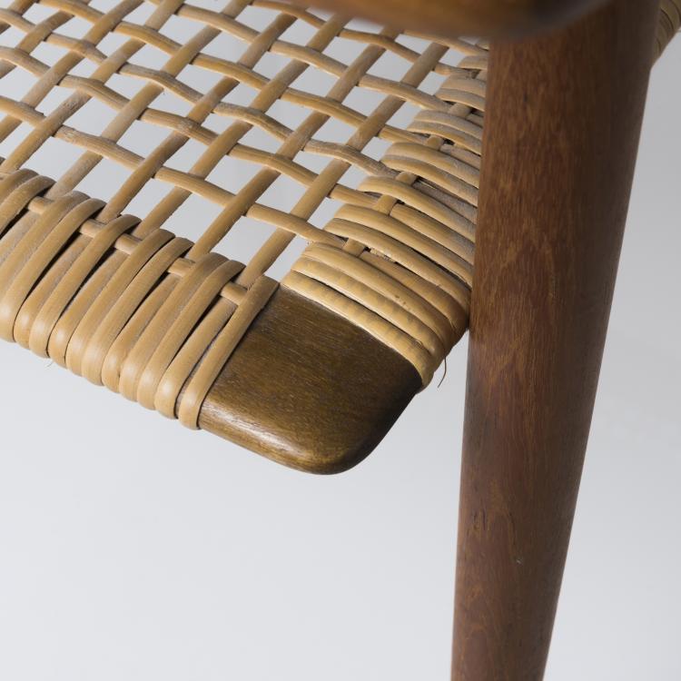 Bild 3 zu Objekt, Two side tables, c1955, Peter Hvidt, France & Daverkosen, Kopenhagen (zugeschrieben); Selig, USA, 131B 428