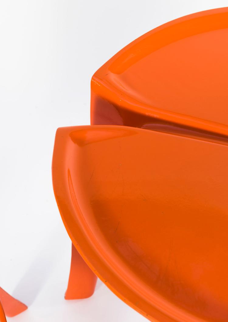 Bild 11 zu Objekt, Drei St&uuml;hle und ein Tisch 'Floris', 1967, G&uuml;nter Beltzig, BBD, Br&uuml;der Beltzig Design, Wuppertal, 131B 514