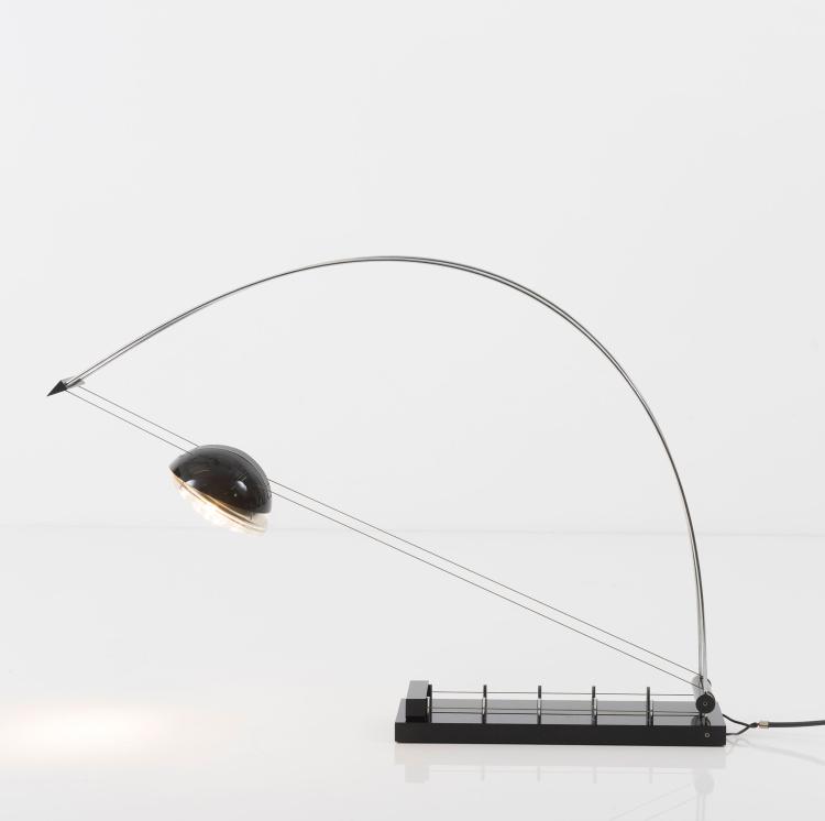 Bild 2 zu Objekt, 'Arco nero' table light, 1985, Axel Meise, AML Licht + Design GmbH, M&uuml;nchen, 131B 572