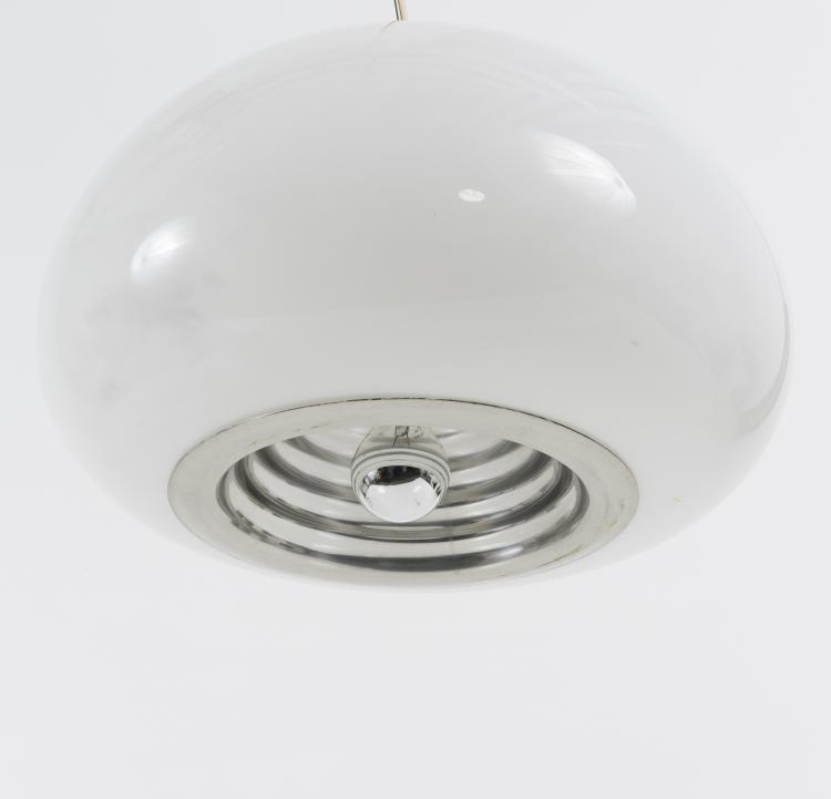 Bild 1 zu Objekt, 'Black & White' pendant light, 1965, Achille Castiglioni, Flos, Brescia, 131A 150