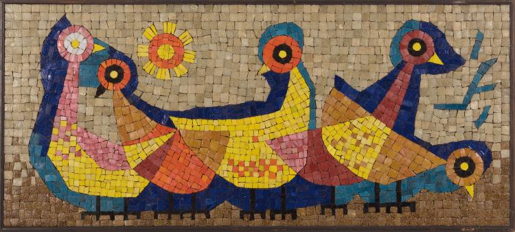 Hauptbild zu Objekt, Wall decoration, c1958, Evelyn Ackerman, Era Industries, Los Angeles, 131B 314