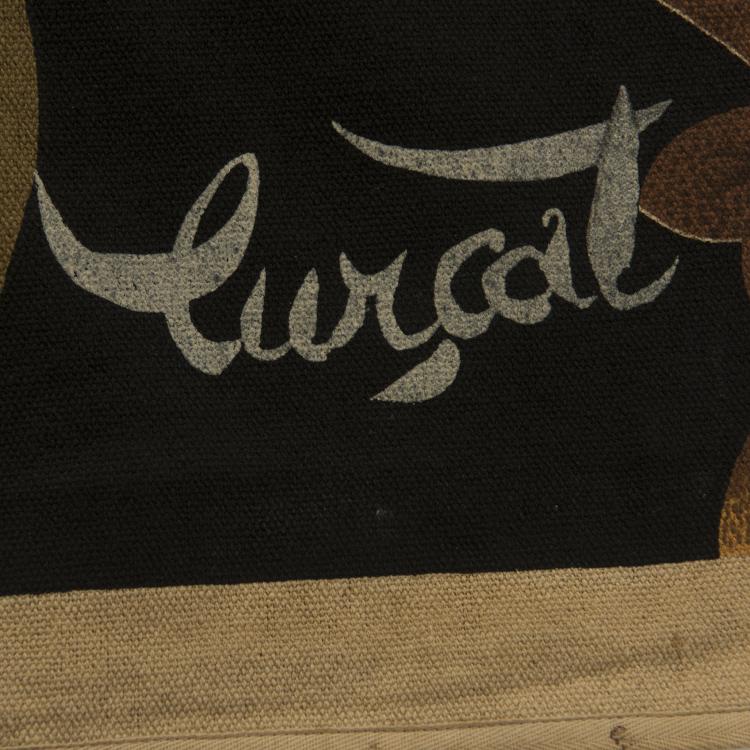 Bild 1 zu Objekt, 'Bestiaire' - 'Le Tapageur' tapestry, 1950s, Jean Lur&ccedil;at, Corot, Paris, 131B 400