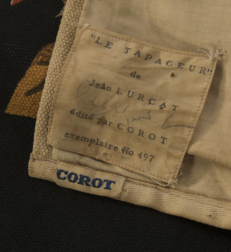 Bild 2 zu Objekt, 'Bestiaire' - 'Le Tapageur' tapestry, 1950s, Jean Lur&ccedil;at, Corot, Paris, 131B 400