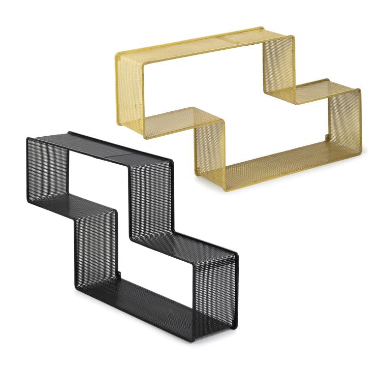 Hauptbild zu Objekt, Zwei Wandregale 'Dedal', 1955, Mathieu Mat&eacute;got, Mat&eacute;got, Paris, 131B 389