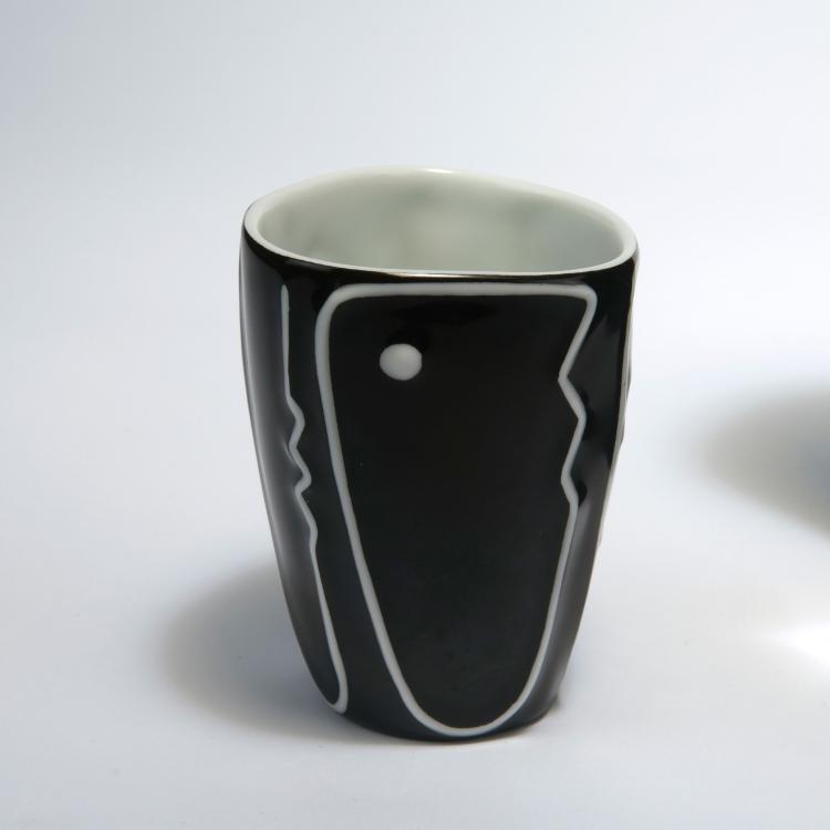 Bild 4 zu Objekt, Four vases, '2646' - 'Palette', '2647', '2651' - 'Starfish', '2661' - 'Kummet', c1952/53, Beate Kuhn, Rosenthal, Selb, 131B 303