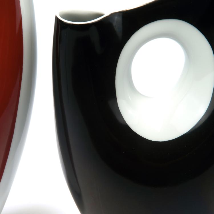 Bild 2 zu Objekt, Two '2658' vases, c1952, Beate Kuhn, Rosenthal, Selb, 131B 305