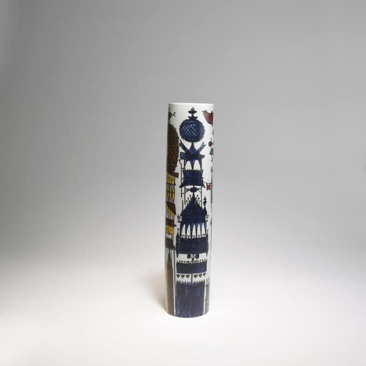 Bild 2 zu Objekt, Tall 'Carnival' vase, c1960, Stig Lindberg, Gustavsberg Fabriksinteressenter AB, 131B 300