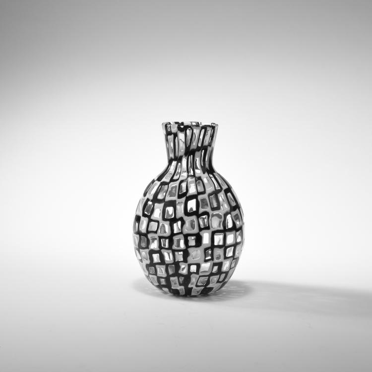 Bild 1 zu Objekt, 'Occhi' vase, 1959/60, Tobia Scarpa, Venini & C., Murano, 131C 640
