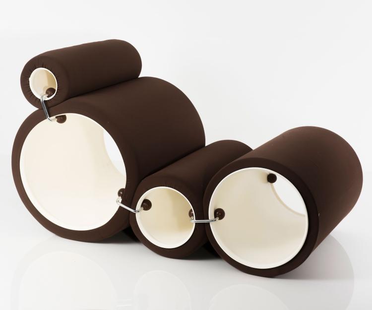 Bild 1 zu Objekt, 'Tube chair', 1969, Joe Colombo, Flexform, Meda Mailand, 131A 136