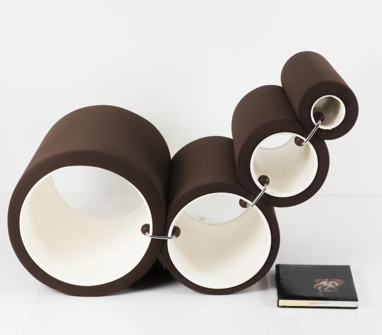 Bild 4 zu Objekt, 'Tube chair', 1969, Joe Colombo, Flexform, Meda Mailand, 131A 136