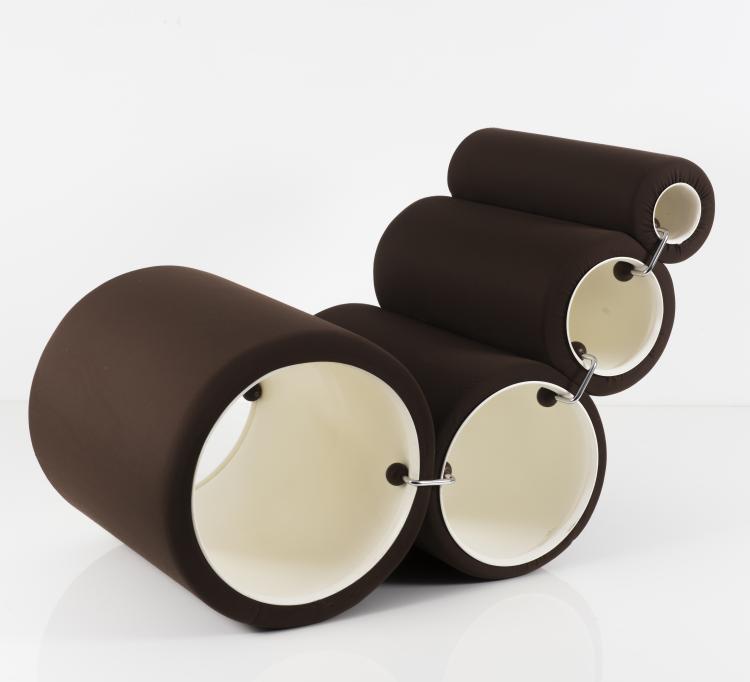 Bild 6 zu Objekt, 'Tube chair', 1969, Joe Colombo, Flexform, Meda Mailand, 131A 136