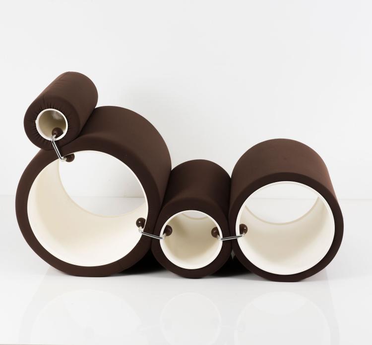 Bild 8 zu Objekt, 'Tube chair', 1969, Joe Colombo, Flexform, Meda Mailand, 131A 136