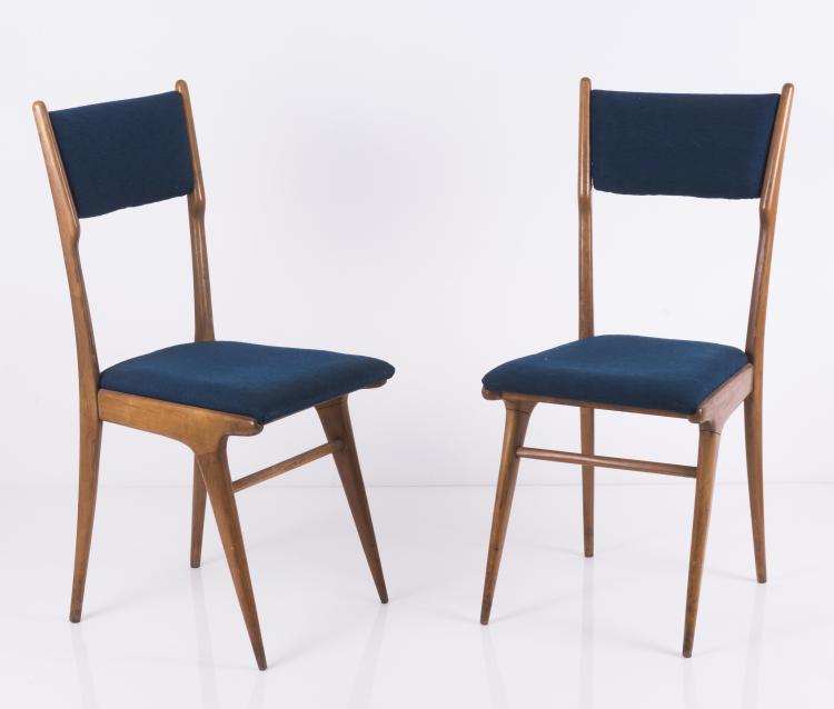 Bild 1 zu Objekt, Two chairs, 1950s, Carlo De Carli, Cassina, Mailand (zugeschrieben), 131A 72