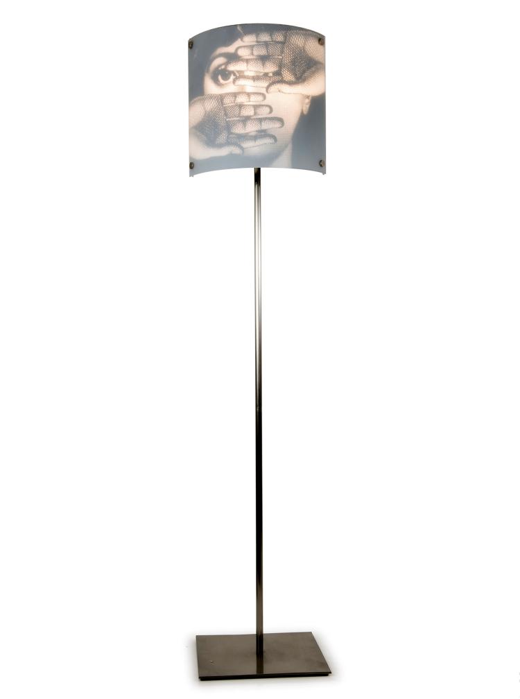 Hauptbild zu Objekt, 'L'Abbaglio' floor lamp from the 'Tema e Variazioni' series, c1996, Barnaba Fornasetti, Antonangeli Illuminazione, Paderno Dugnano, Mailand, 131A 216