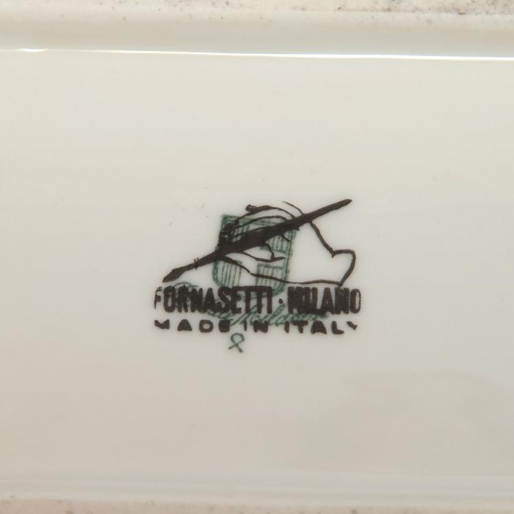 Bild 1 zu Objekt, Zwei Schalen 'Verdura', 1960er Jahre, Piero Fornasetti, Fornasetti, Mailand, 131A 201