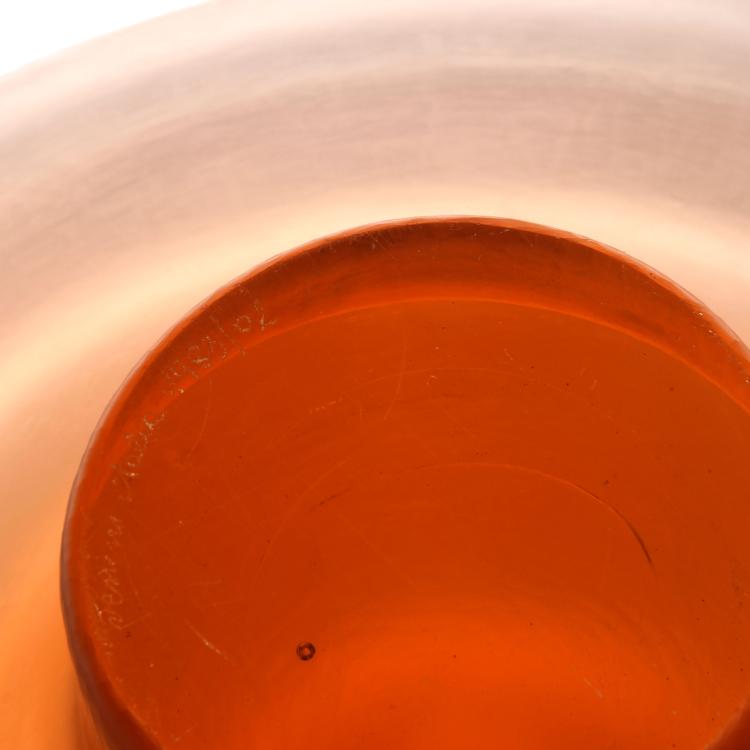 Bild 3 zu Objekt, Large 'Battuto' bowl, c1957, Tobia Scarpa, Venini & C., Murano, 131C 636