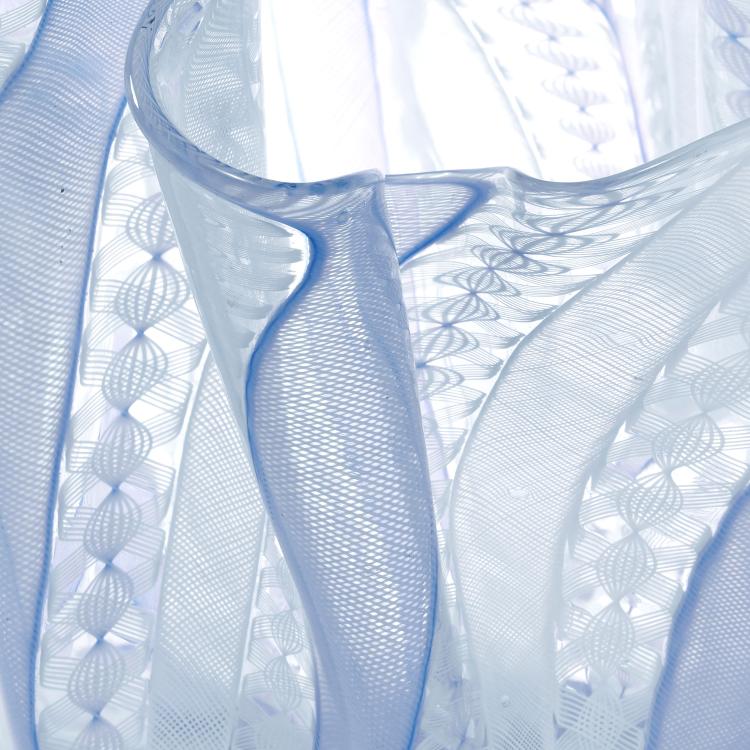 Bild 1 zu Objekt, 'Fazzoletto zanfirico' vase, c1949, Fulvio Bianconi, Venini & C., Murano, 131C 618