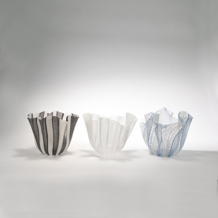 Bild 3 zu Objekt, 'Fazzoletto zanfirico' vase, c1949, Fulvio Bianconi, Venini & C., Murano, 131C 619