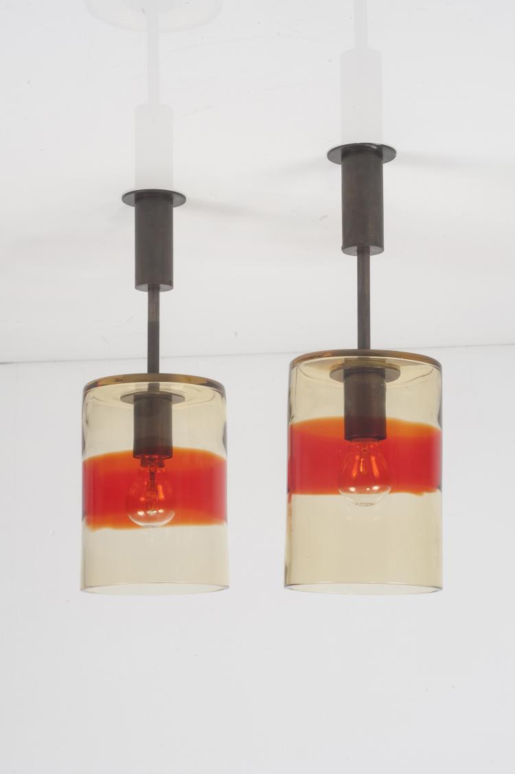 Bild 2 zu Objekt, Two ceiling lights, 1950s, Seguso Vetri D'Arte, Murano, 131A 31