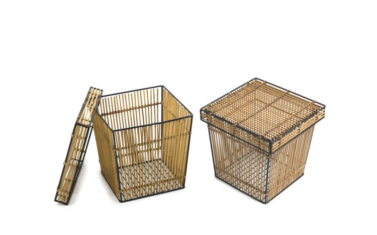 Hauptbild zu Objekt, Two containers, c1960, Dirk van Sliedregt, Jonkers, Niederlande (zugeschrieben), 131B 461