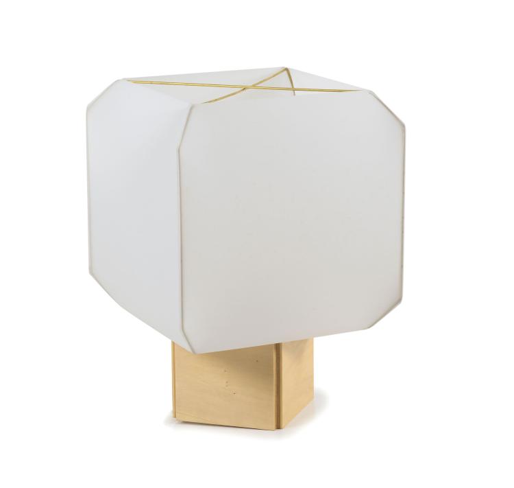 Hauptbild zu Objekt, Table light 'Bali', 1958, Bruno Munari, Danese, Mailand, 131A 86