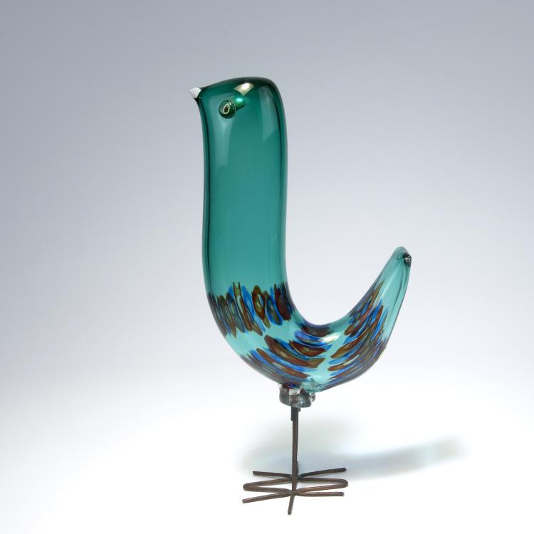 Bild 1 zu Objekt, 'Pulcino' bird, 1962, Alessandro Pianon, Vistosi, Vetreria, Murano, 131C 705